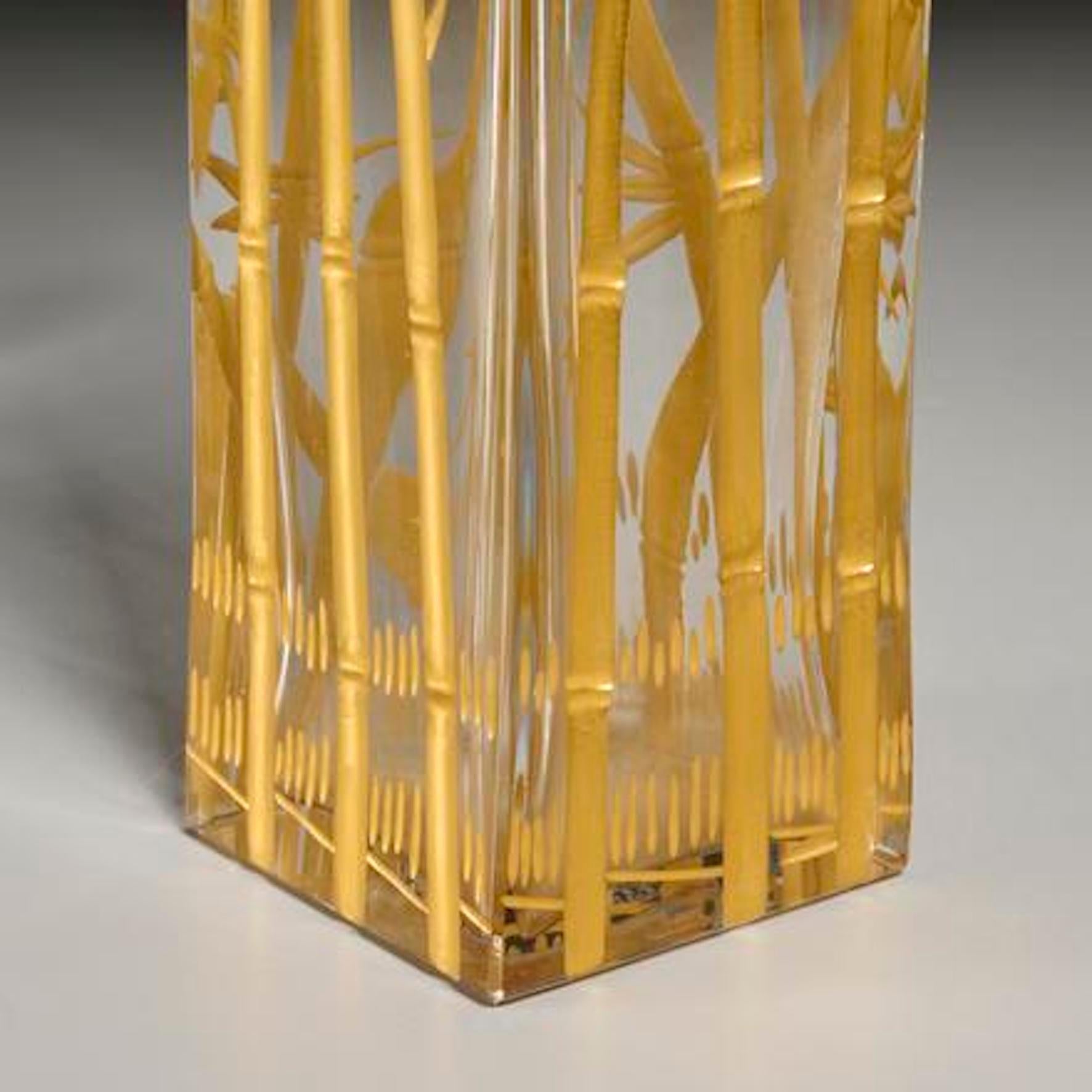 Vase aux bambous