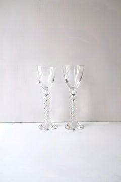 Bicchieri da vino Vega in cristallo di Baccarat, coppia