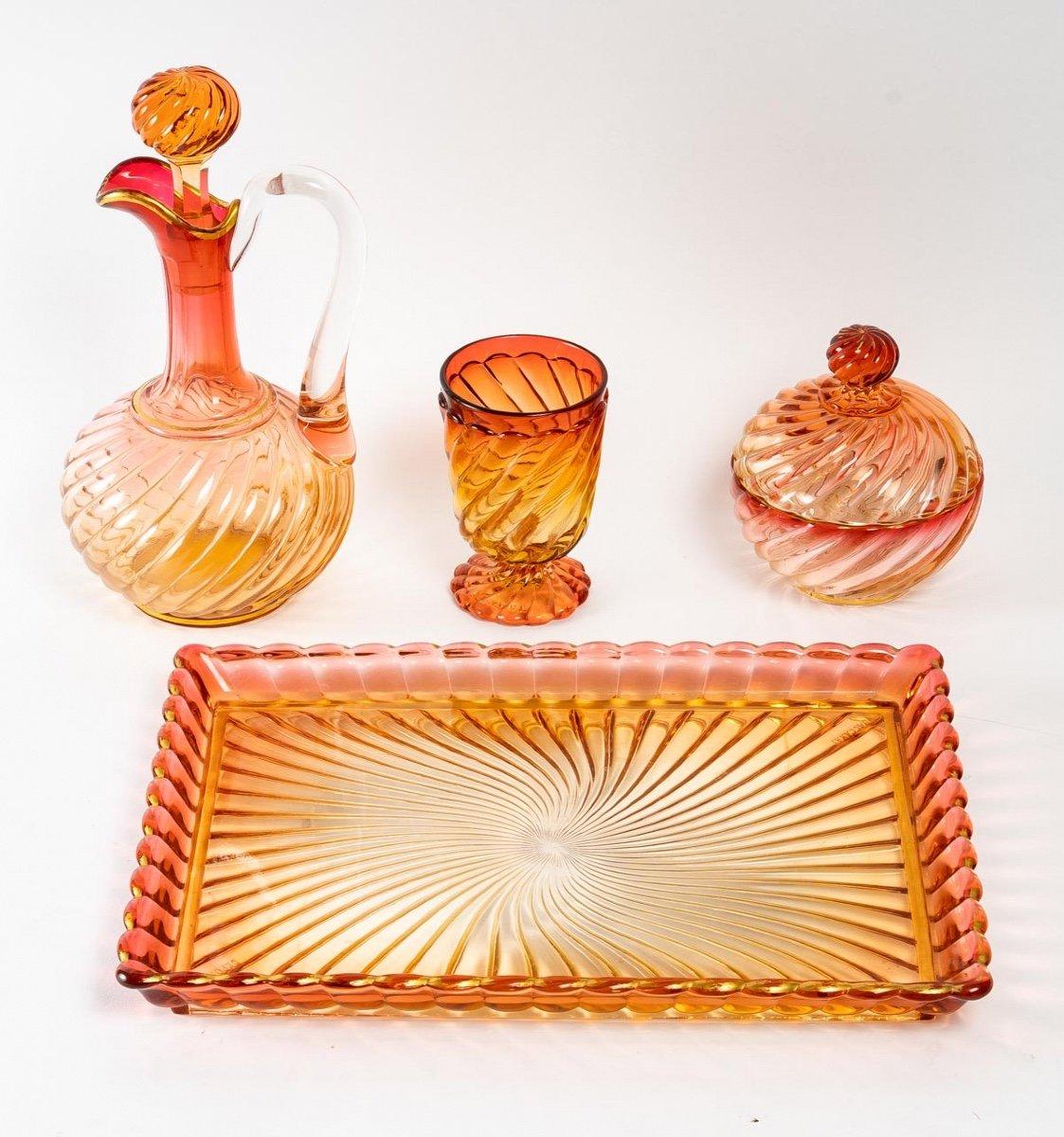 Baccarat Crystal Water Set, Late 19th Century 6