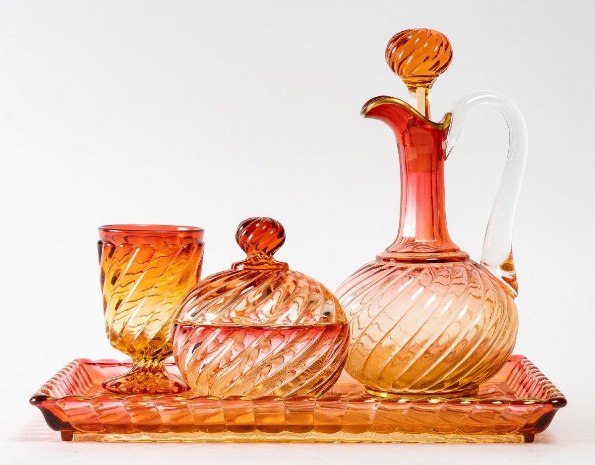 Baccarat Crystal Water Set, Late 19th Century 7