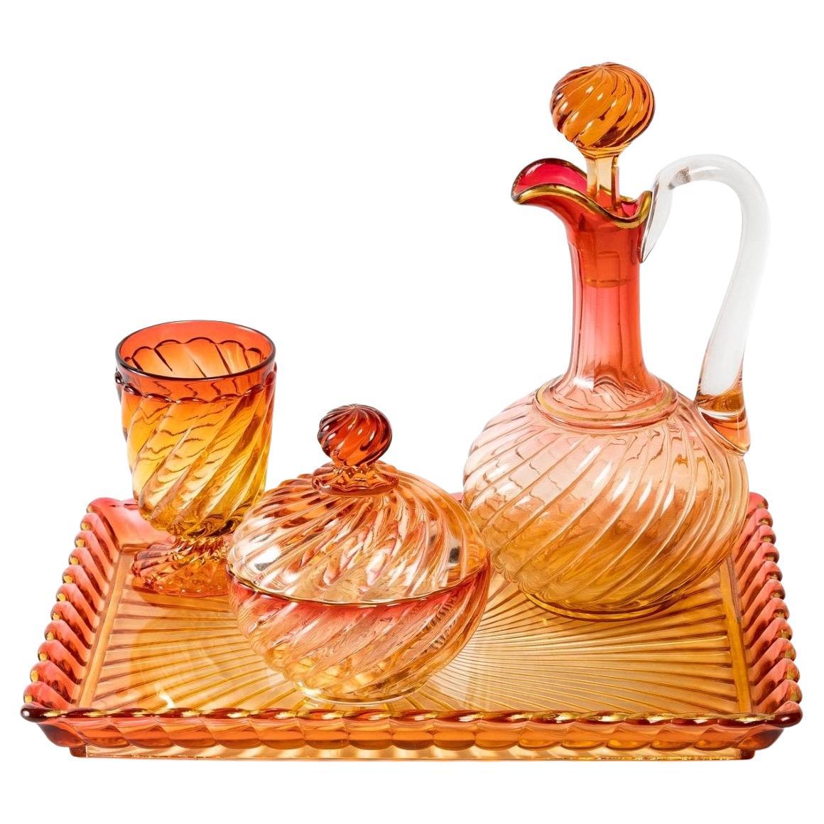 Baccarat Crystal Water Set, Late 19th Century