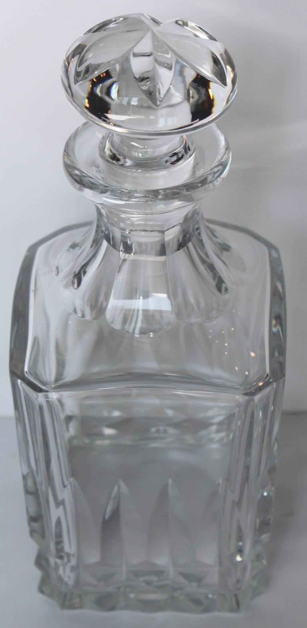 baccarat crystal decanter