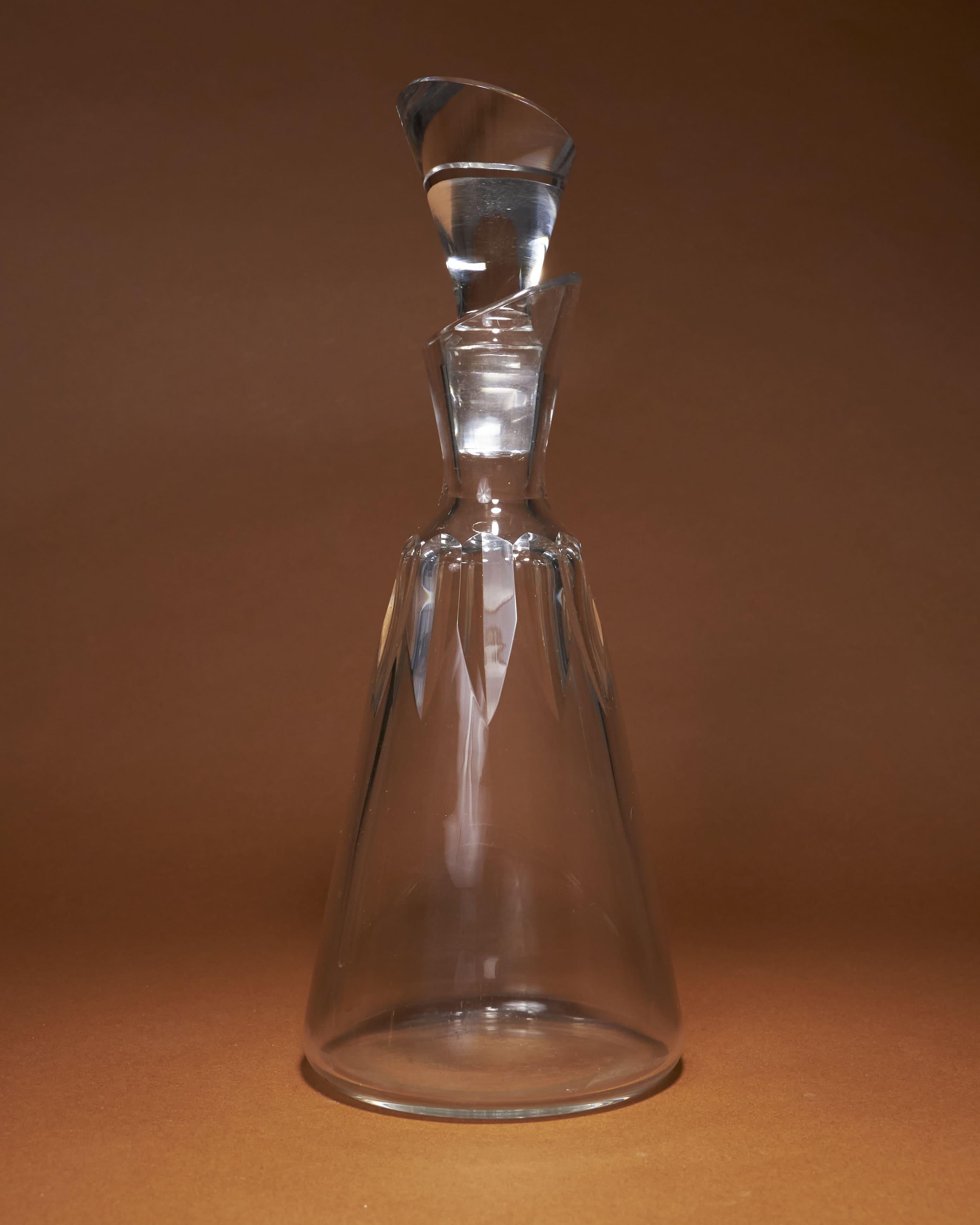Baccarat wine decanter, 