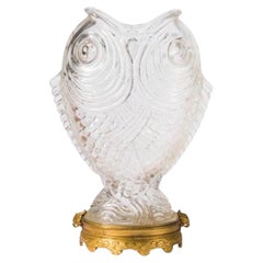 Vase en verre « Carpe » de Baccarat Crystallery pour LEscalier de Cristal