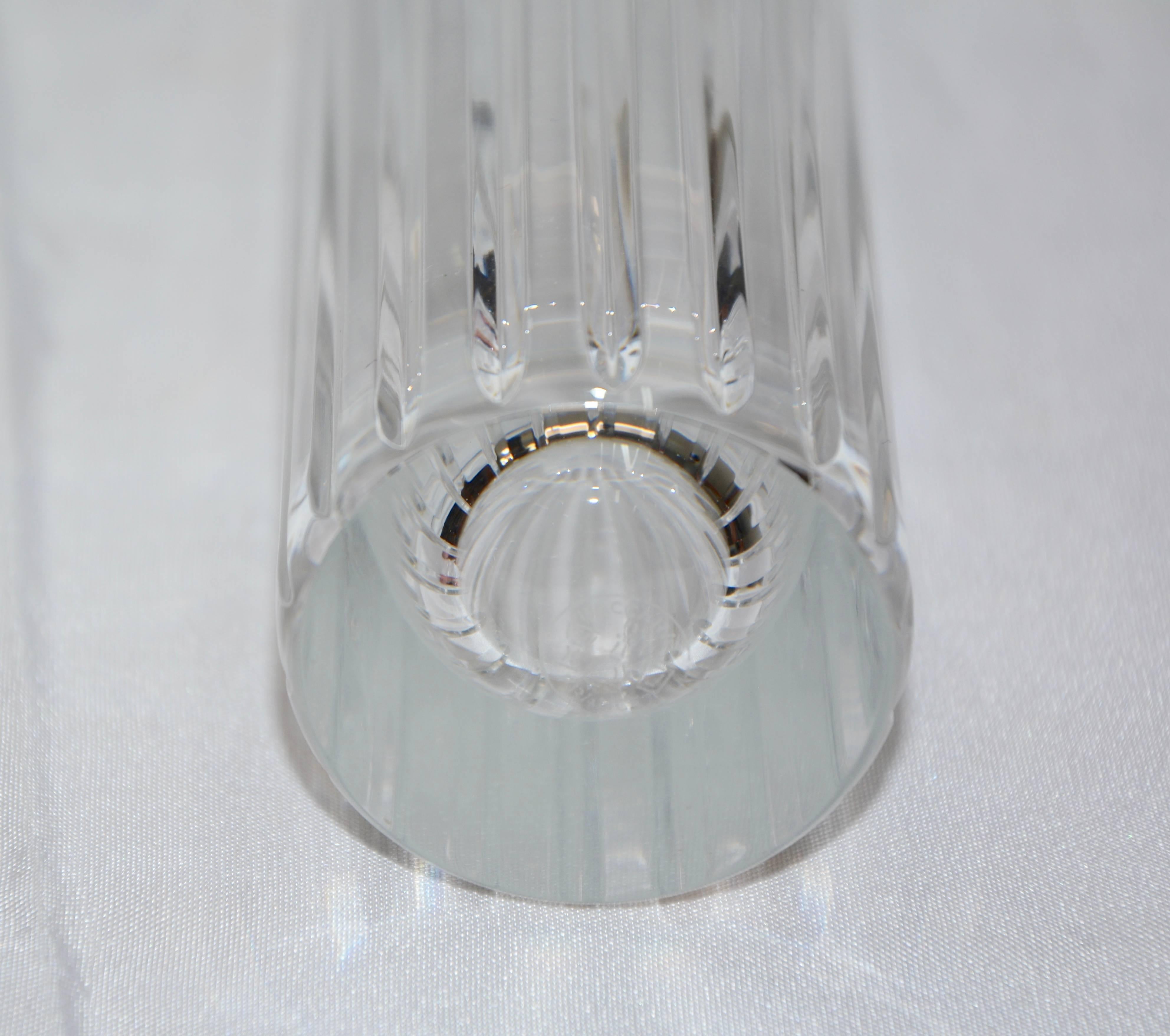 baccarat crystal bud vase