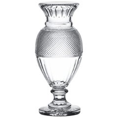 Vintage Baccarat Diamant Baluster Vase Thomas Bastide Design 