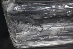 Baccarat fish-shaped planter from the Universal Exhibition, Paris, 1878