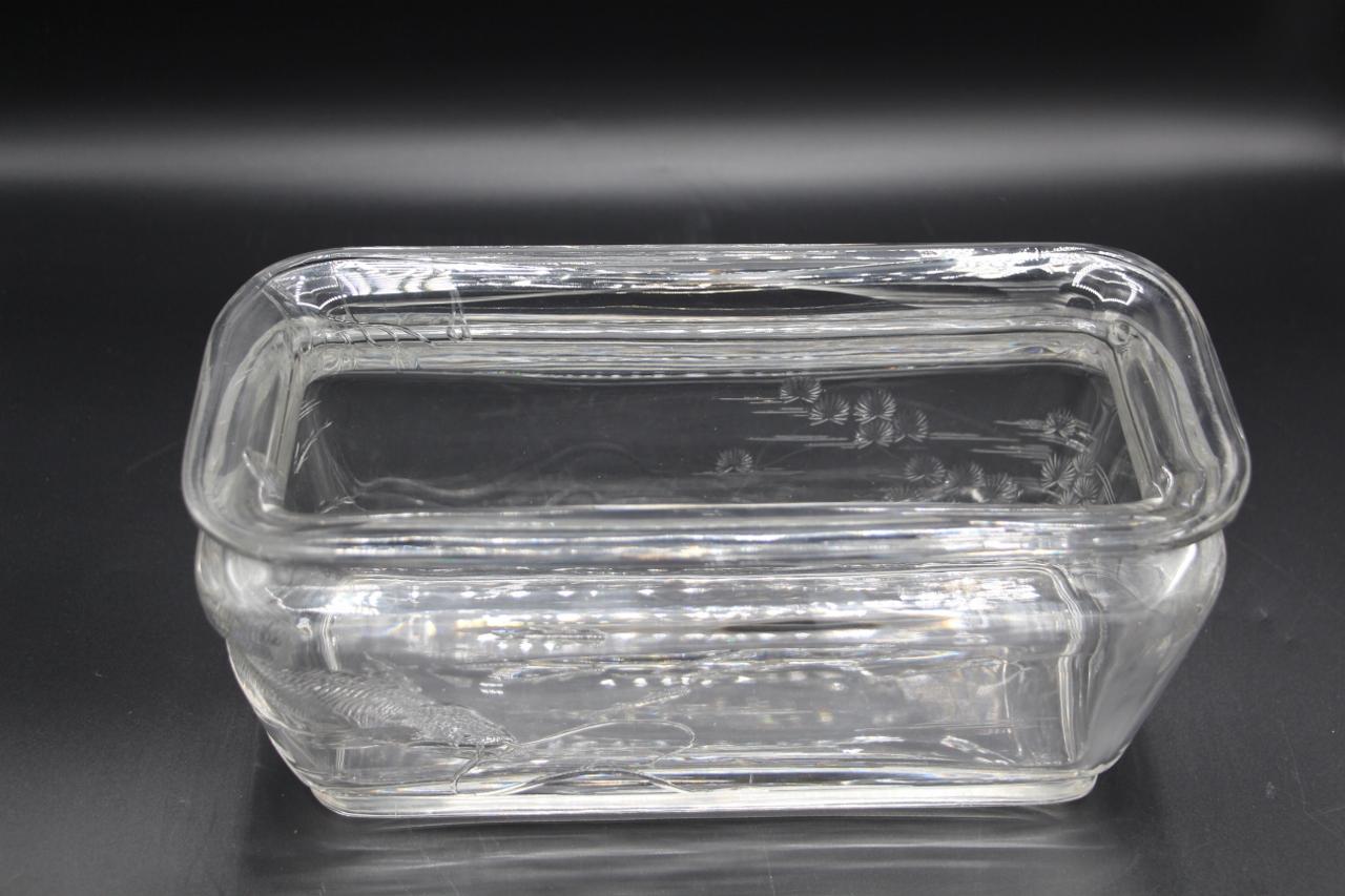 Français Baccarat, jardinière en forme de poisson de l'Exposition universelle, Paris, 1878 en vente