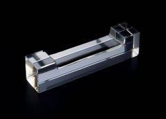 Baccarat, France. A complete set of twelve knife rests in original gift box.