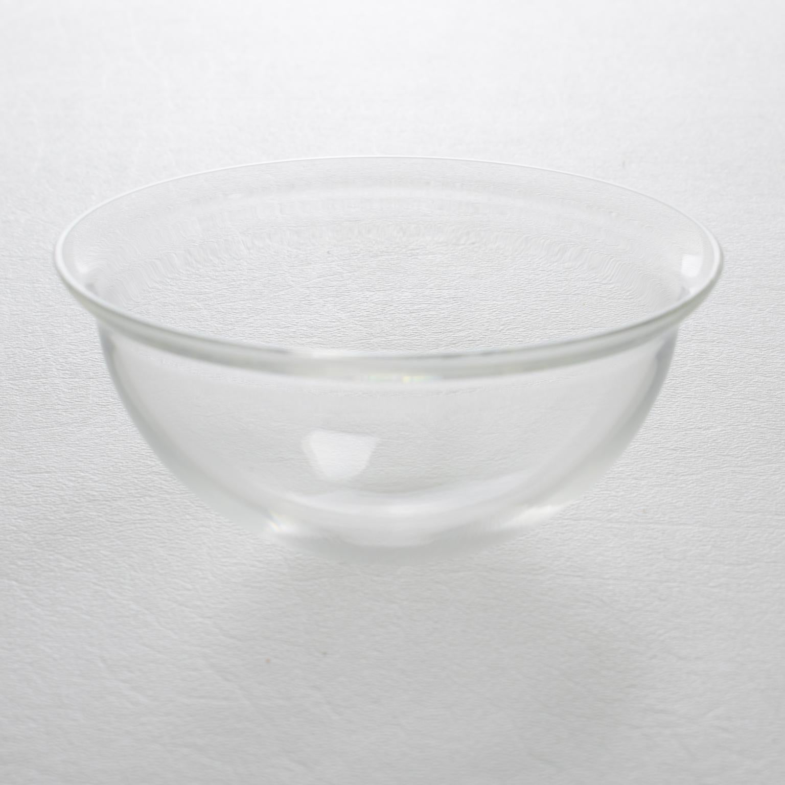 Baccarat France Crystal Caviar Bowl Dish Chiller Server For Sale 2