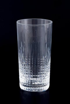 Baccarat, France. Set of six "Nancy" assorted drink glasses in crystal glass