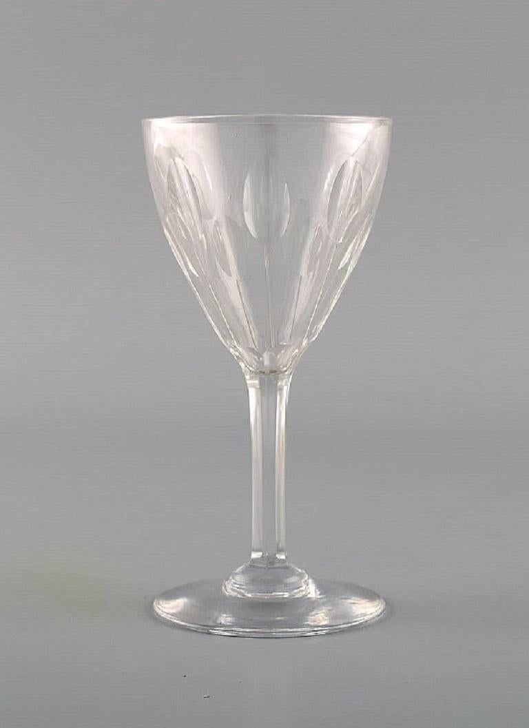 crystal wine glasses baccarat