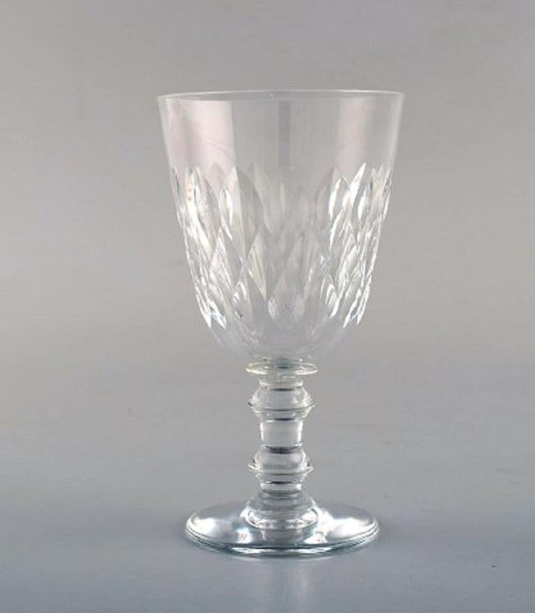 Baccarat, France. Six Armagnac glasses in mouth-blown crystal glass. Produced in the period 1952-1986.
Measures: 12.2 x 6.8 cm.
In very good condition.
Stamped.