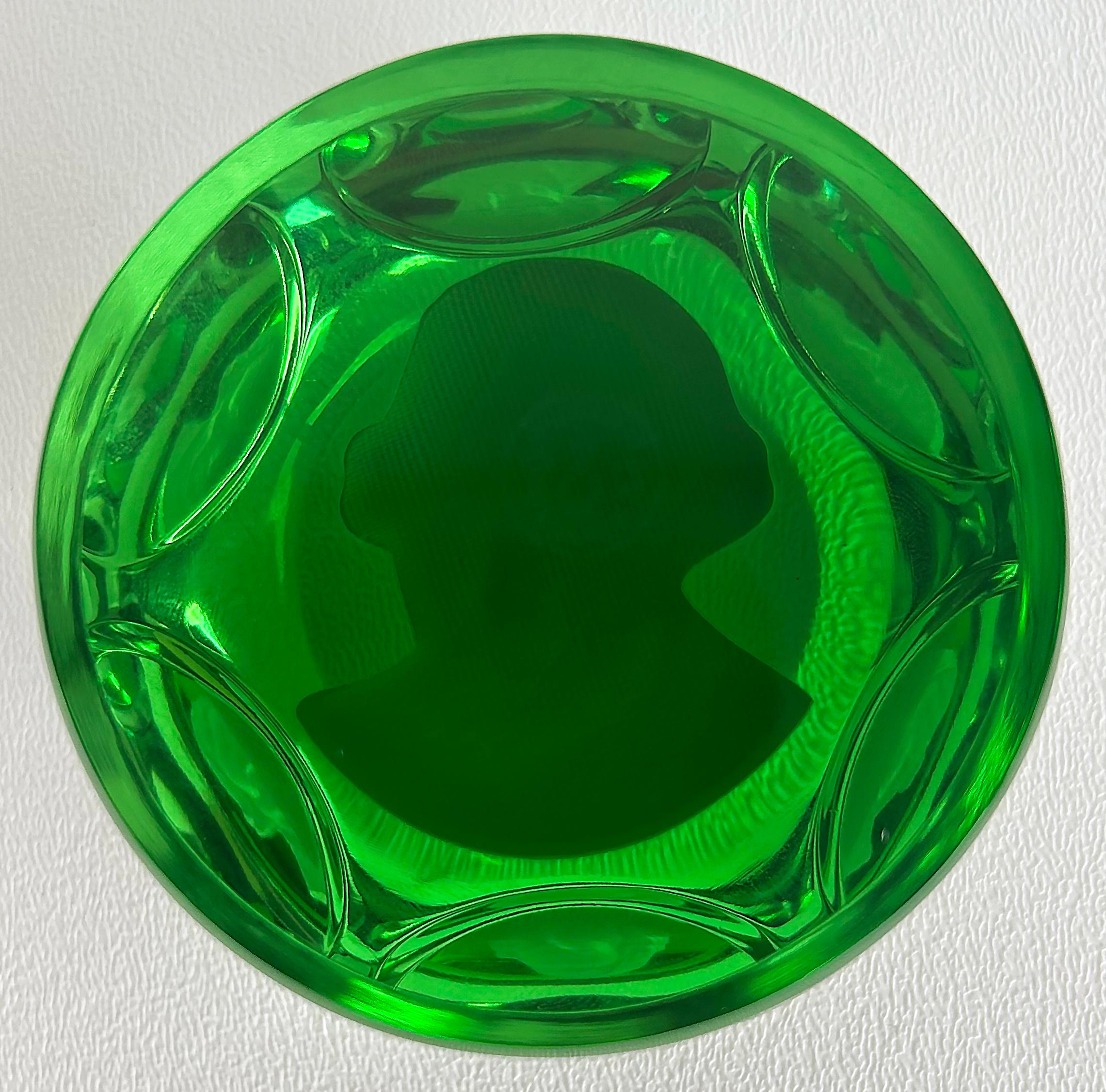 Baccarat Frankreich Sulfid Kamee Briefbeschwerer von Patrick Henry im Zustand „Gut“ im Angebot in Miami, FL