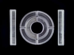 Baccarat, France, "Surtout de Table". Eight crystal glass pieces.