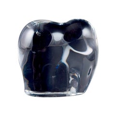 Baccarat, France, the Elephant in Clear Art Glass, Modernist Design