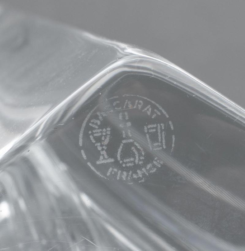 Baccarat Giverny-Kristallvase im Zustand „Gut“ im Angebot in New York, NY