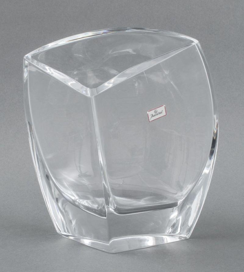 Modern Baccarat Giverny Crystal Vase For Sale