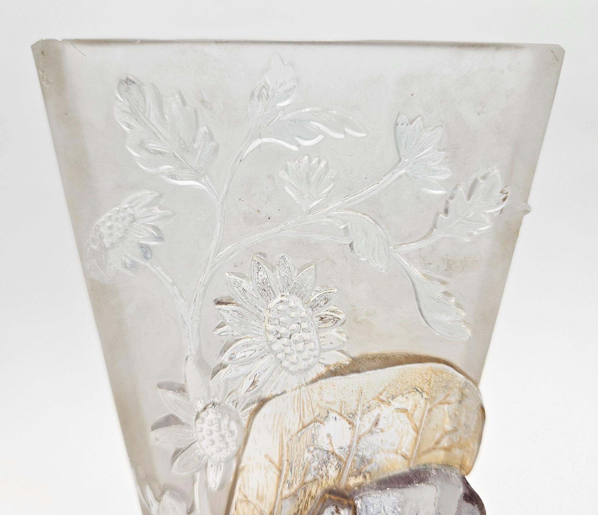 Vaso Baccarat Grasshopper Exposition Universelle Paris 1878, prodotto in Francia in vendita 3