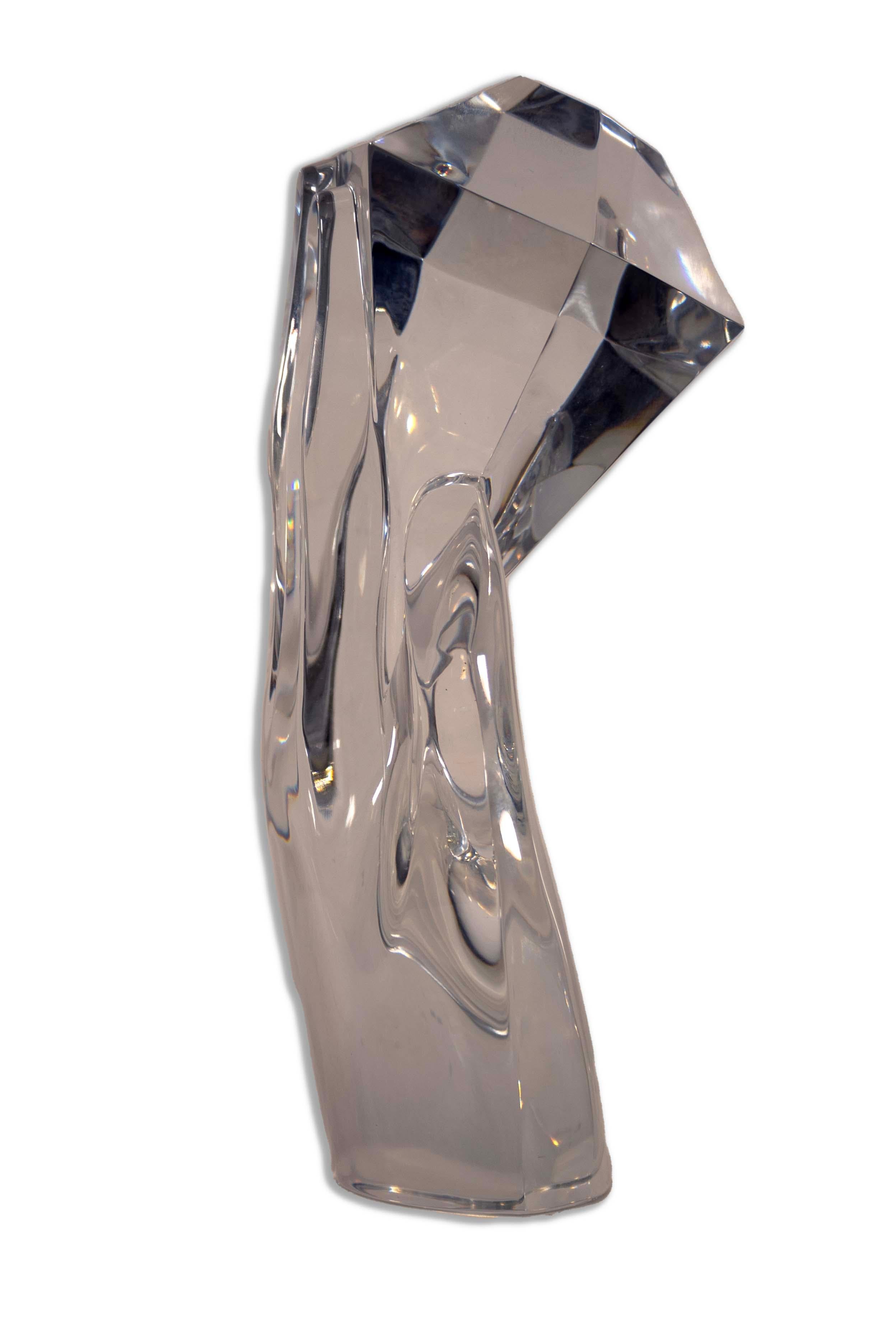 Baccarat Hand of Rigot Crystal fabriqué en France Bon état - En vente à Keego Harbor, MI
