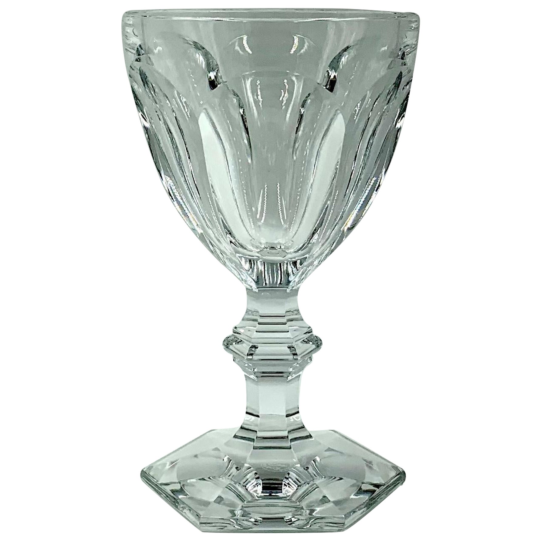 Baccarat Harcourt 1841 36-teiliges Set Champagner, Wein, Wasser, Trinkgläser, Likörgläser