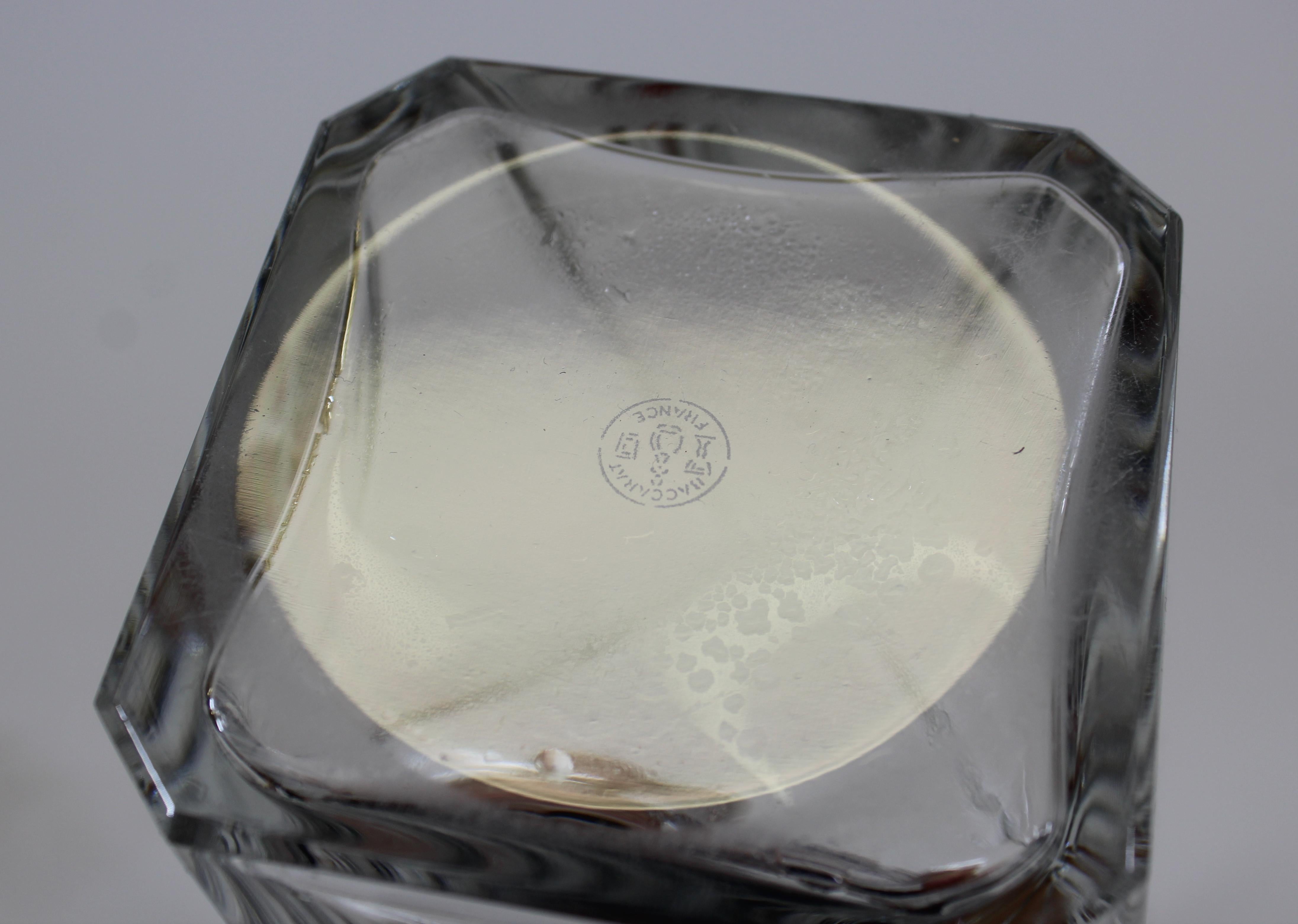 Baccarat 'Harcourt' French Crystal Decanter In Good Condition In Astoria, NY