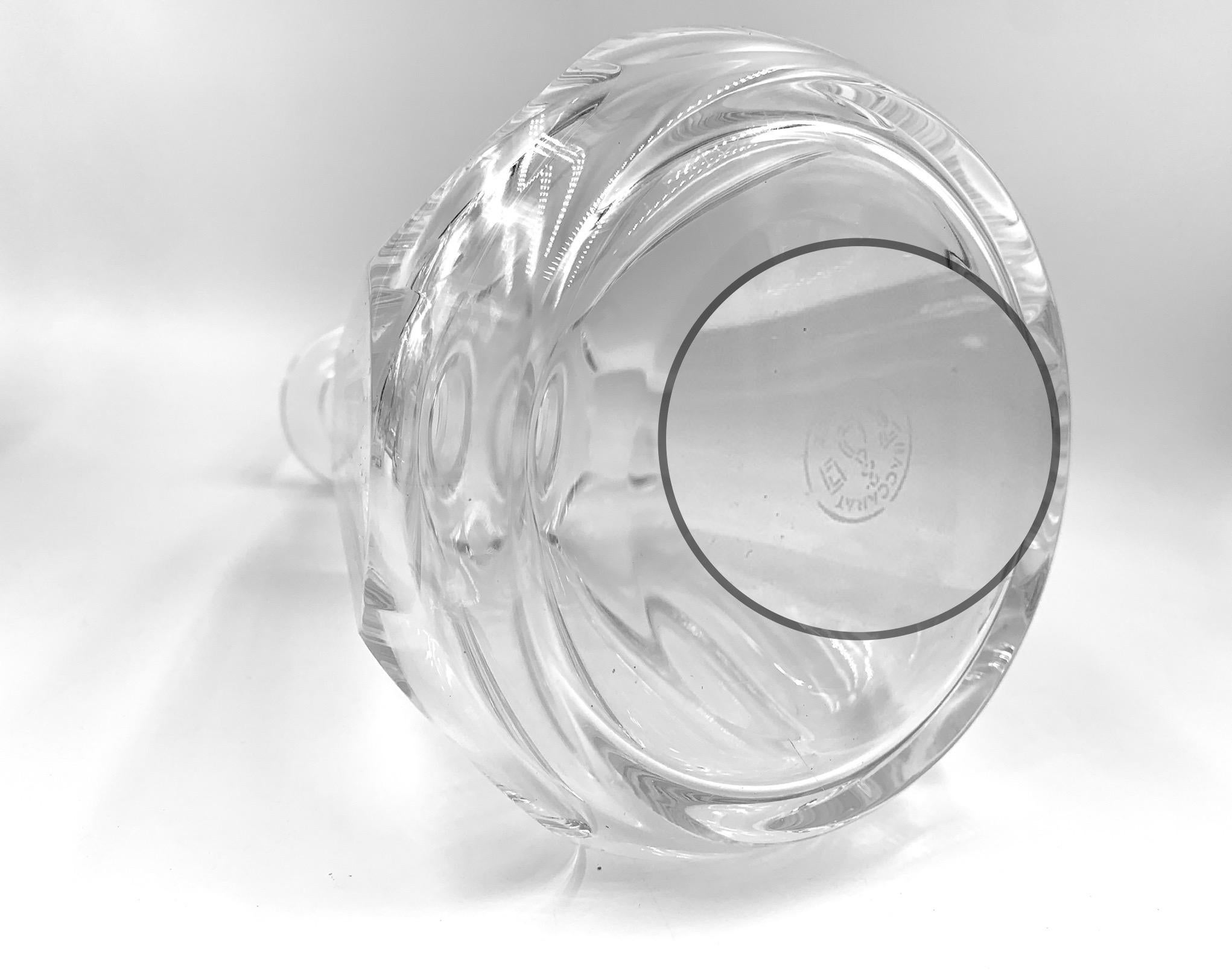 Neoclassical Baccarat Harcourt Talleyrand Decanter, 20th Century