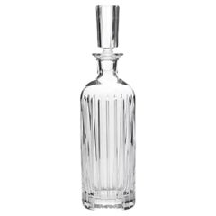 Baccarat Harmonie French Crystal Whiskey Decanter with Original Stopper