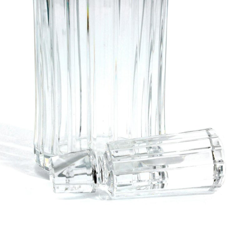 Baccarat Harmonie Round Crystal Decanter at 1stDibs