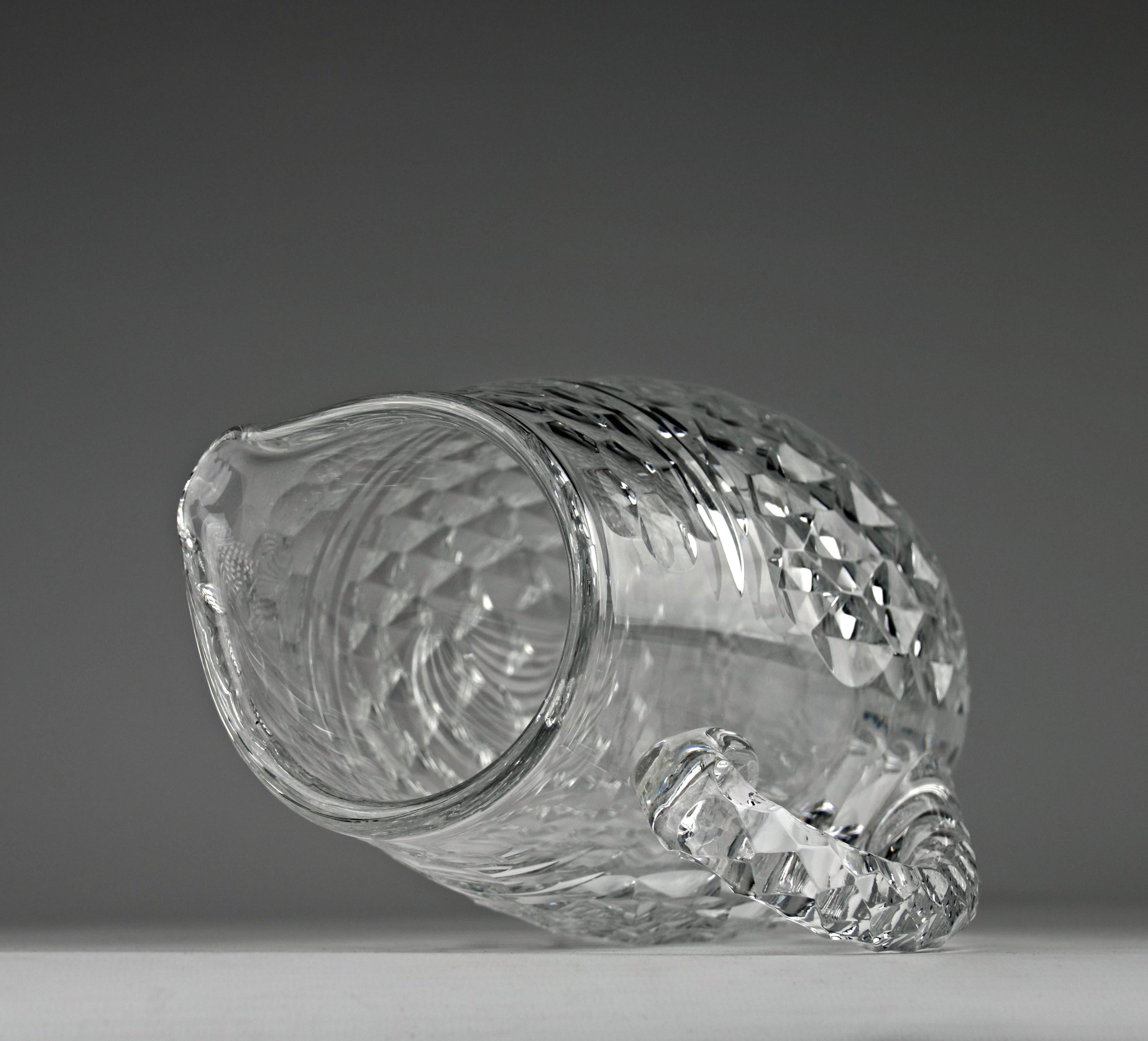 Late 20th Century Baccarat, Honeycomb Carafe, France, 1980 For Sale