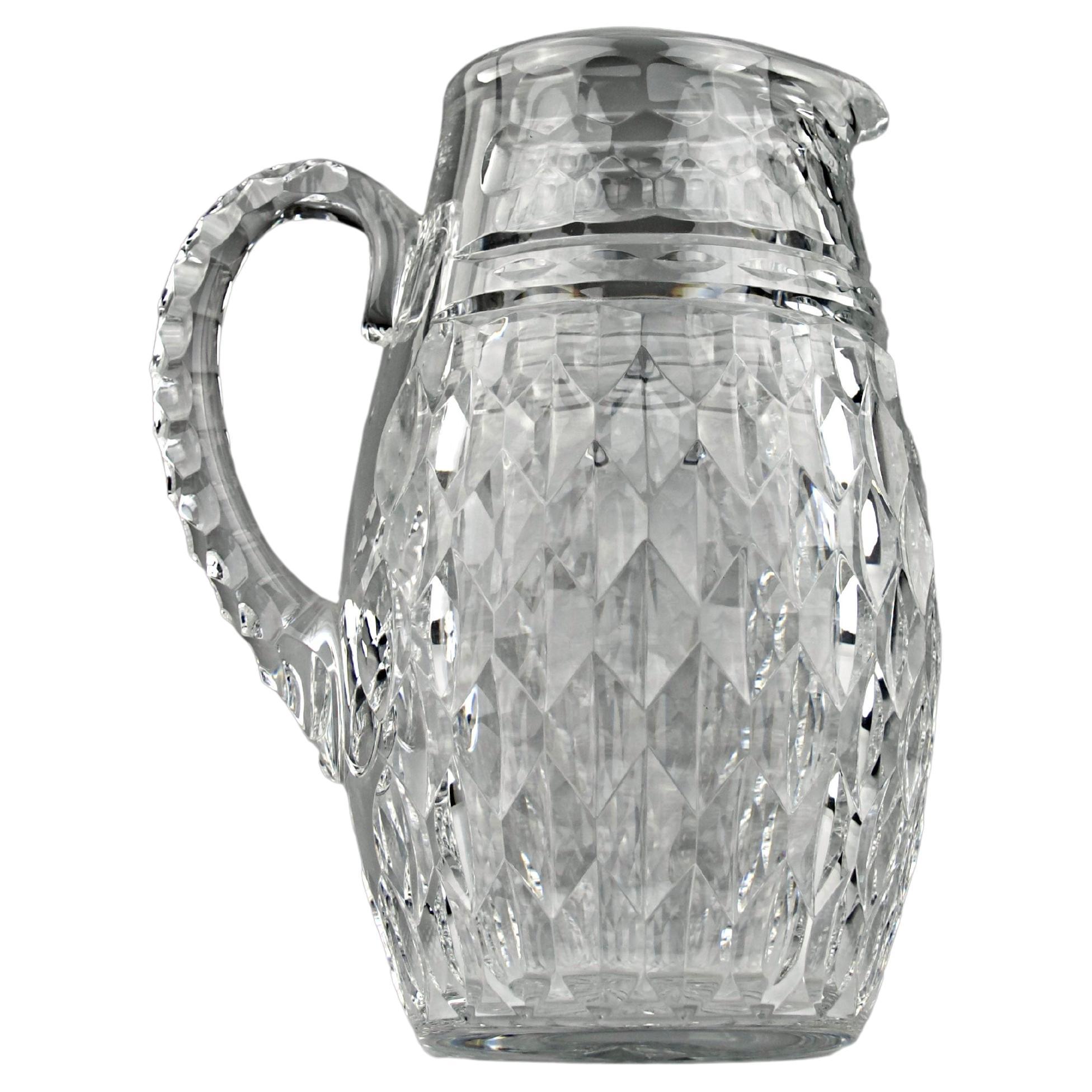 Baccarat, Wabenförmige Karaffe, Frankreich, 1980 im Angebot