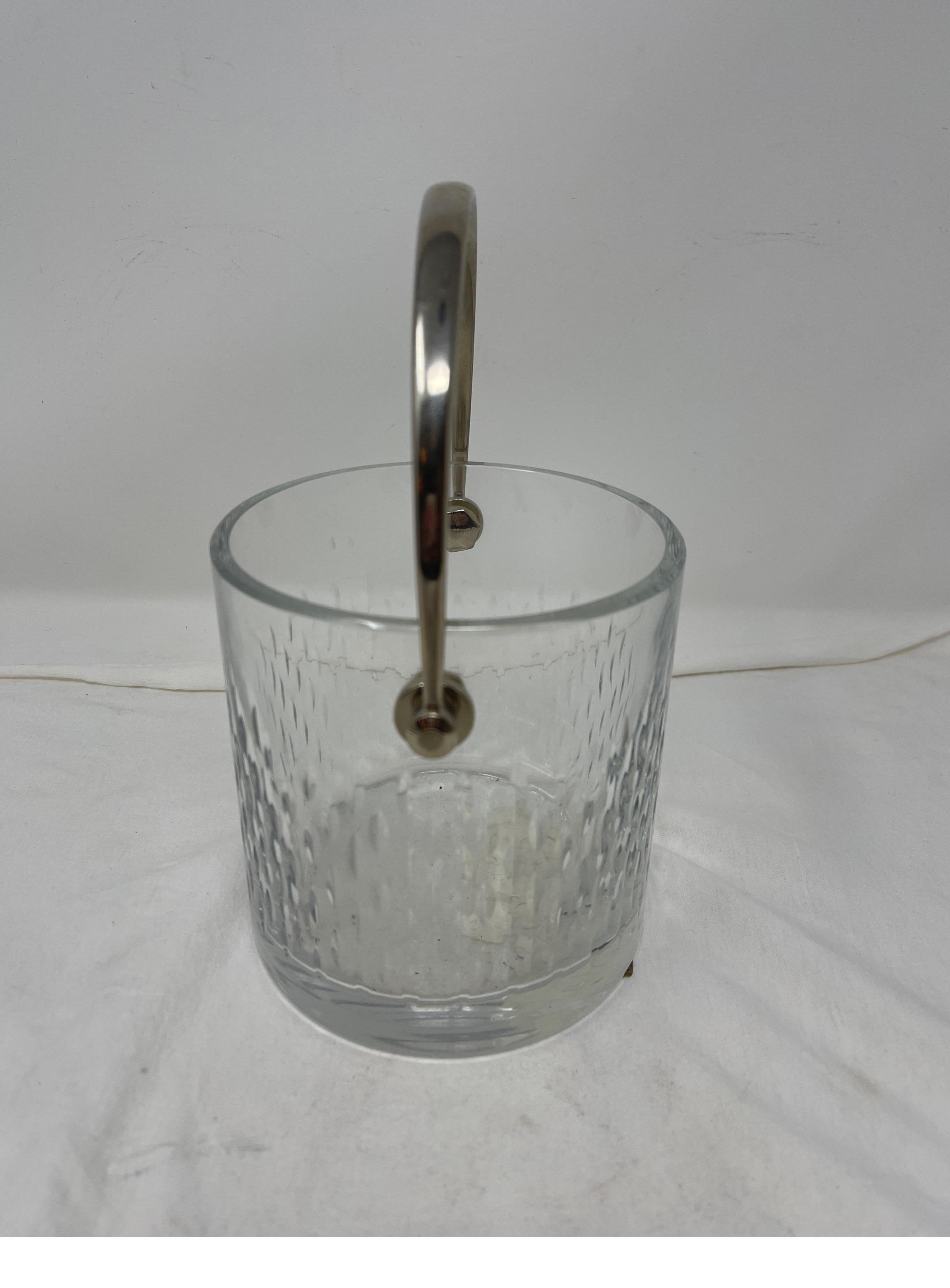 Baccarat Ice Bucket In Good Condition For Sale In Houston, TX