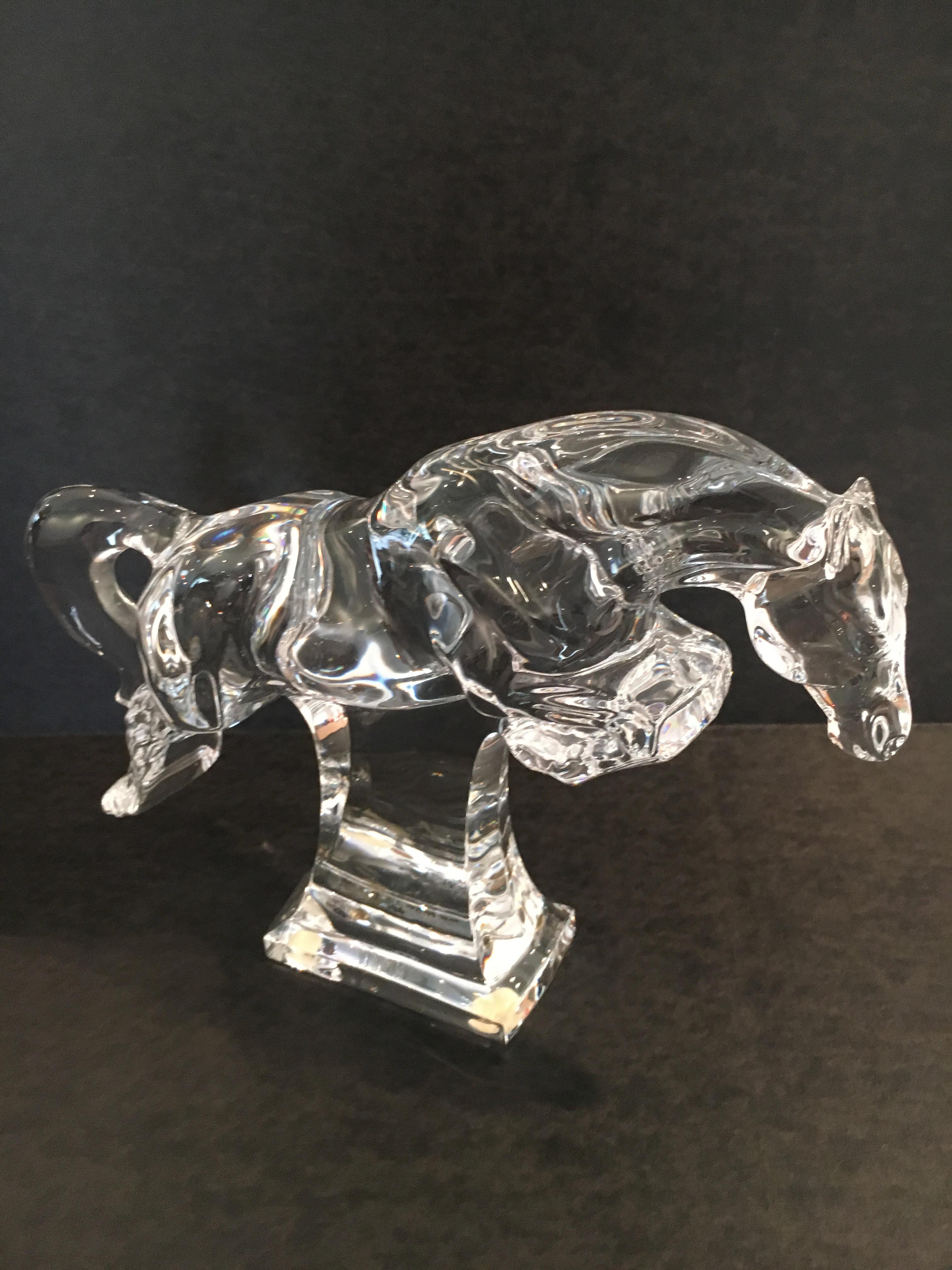 baccarat horse crystal