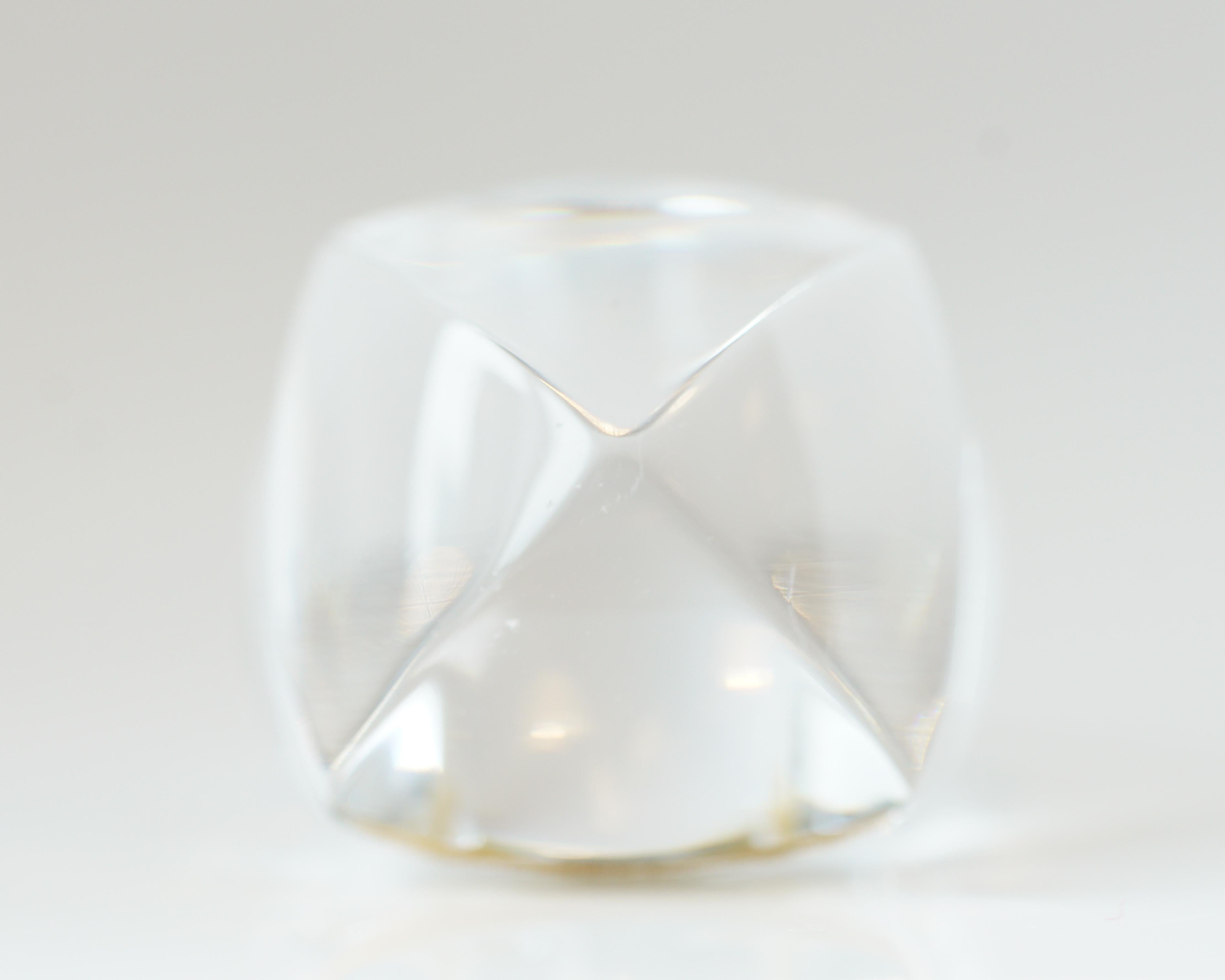 Baccarat La Bague Pop Clear Crystal Ring 3