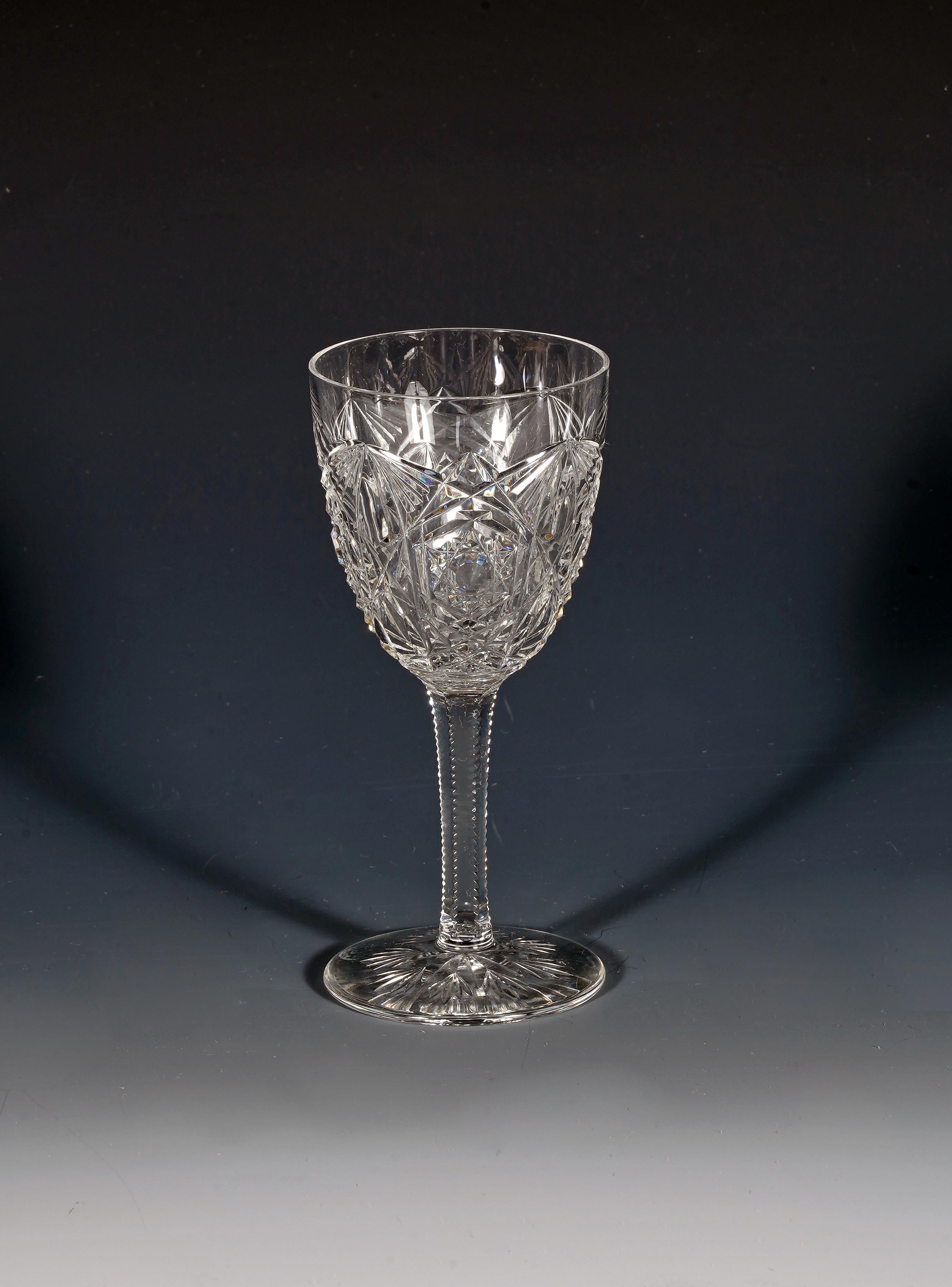 Baccarat, Servicio de cristal 