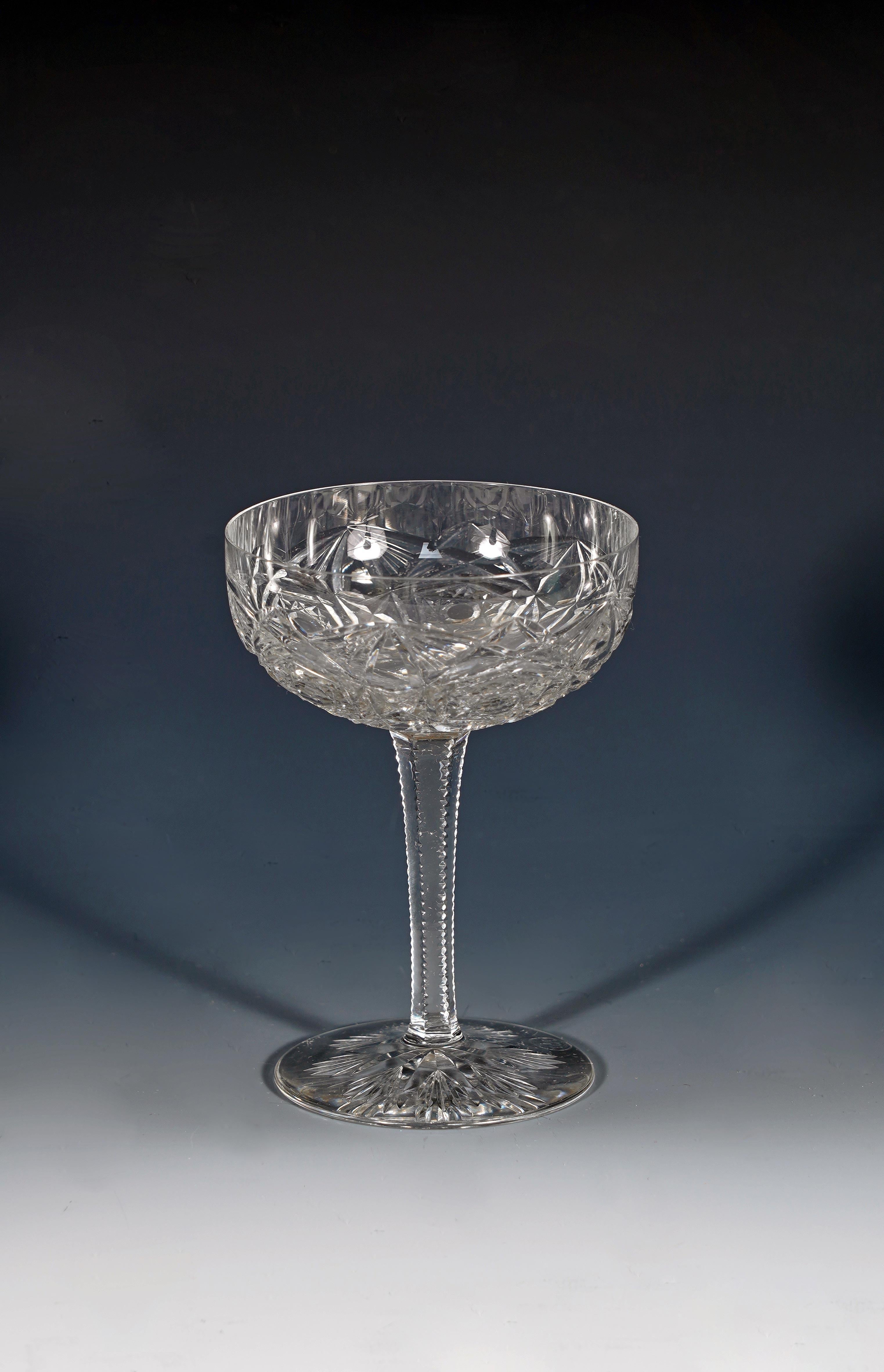 Baccarat, Servicio de cristal 
