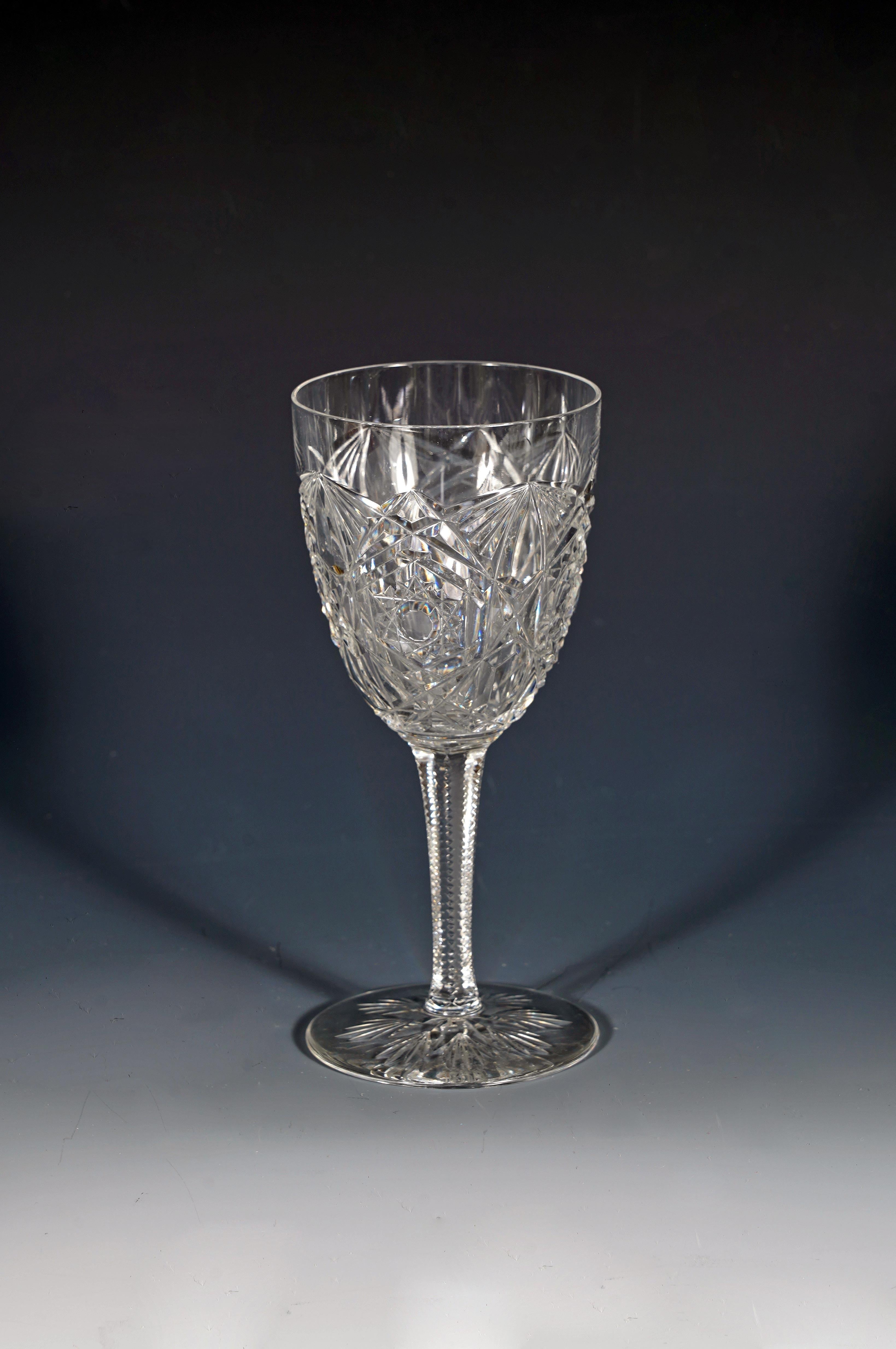 Baccarat, Servicio de cristal 