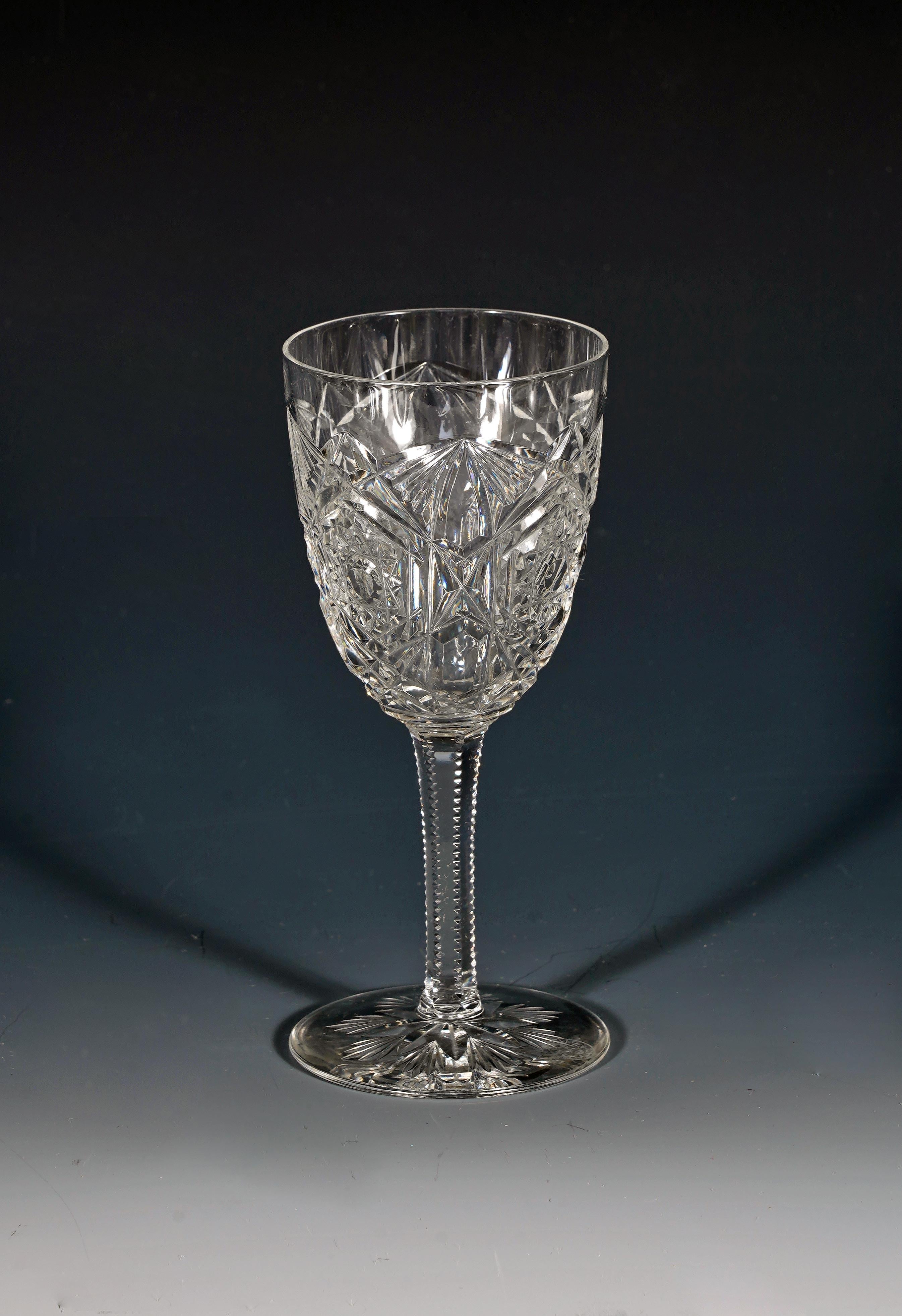 Baccarat, Servicio de cristal 