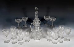 Baccarat, Servicio de cristal "Lagny", Francia, hacia 1930