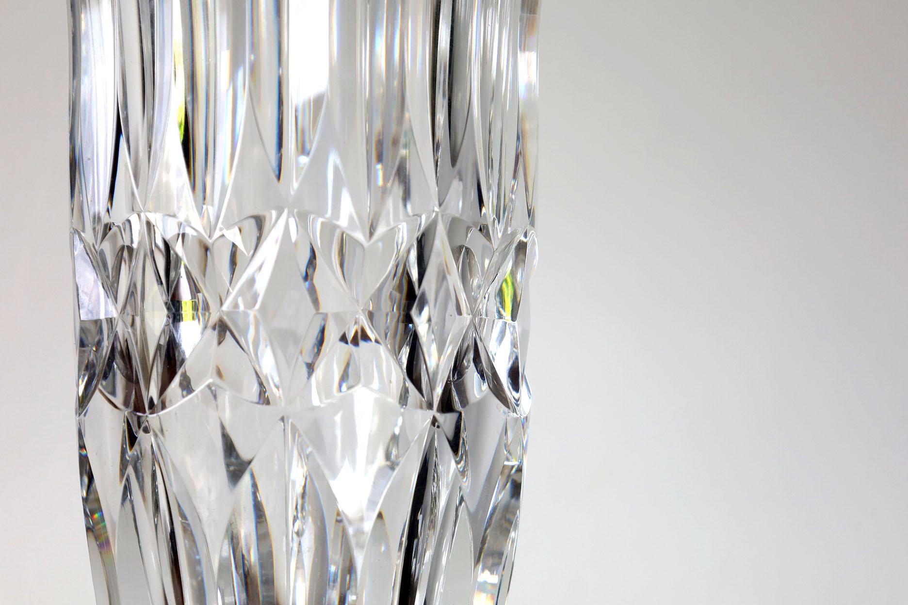 Vaso da fiori grande di Baccarat In condizioni buone in vendita a Mérida, YU