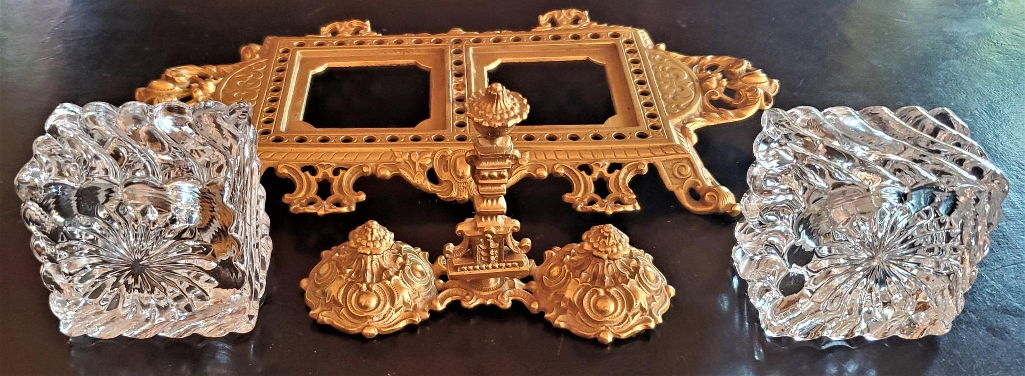 Baccarat Louis XVI Style Inkstand 4