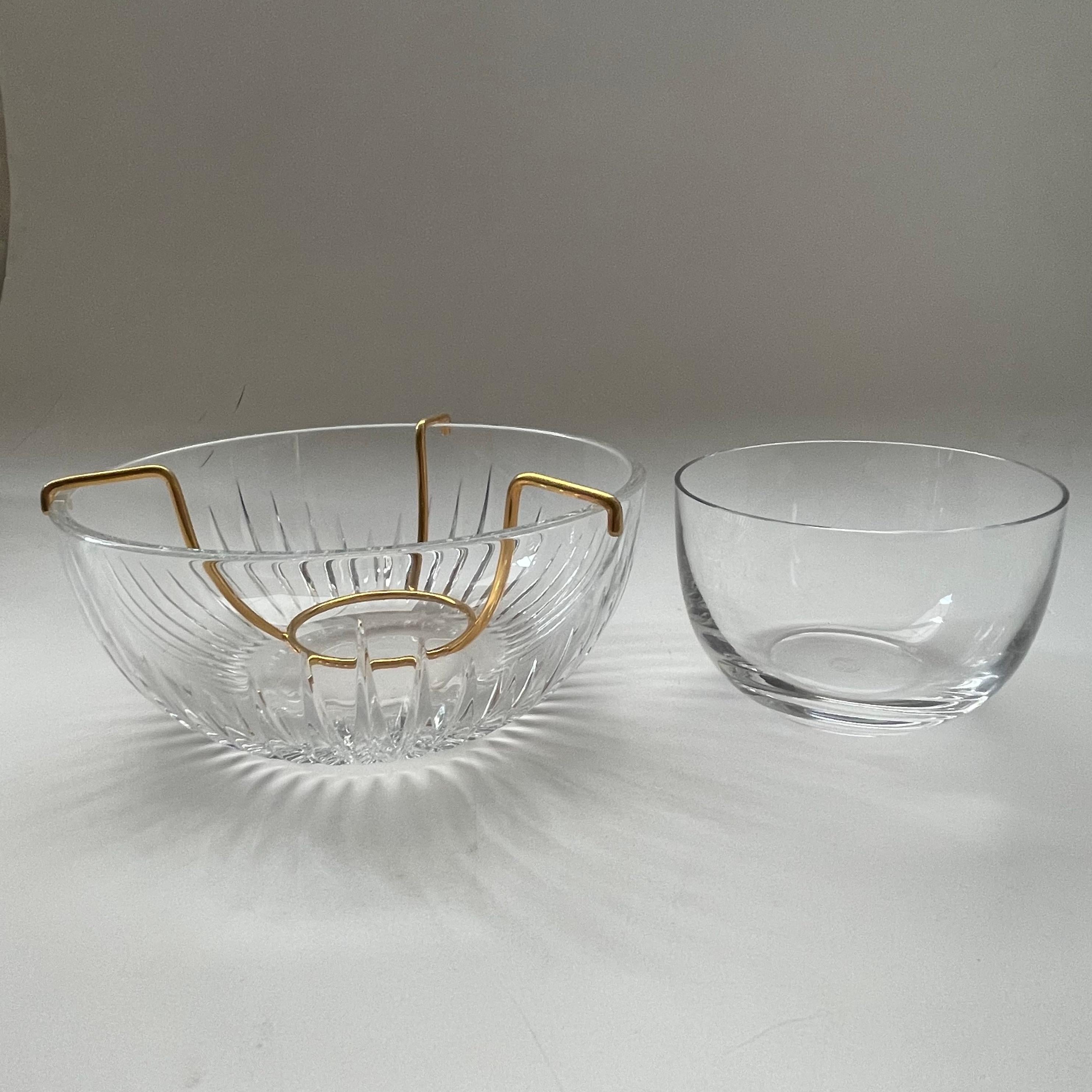 Baccarat Massena Crystal Caviar Bowl In Good Condition In CA, CA