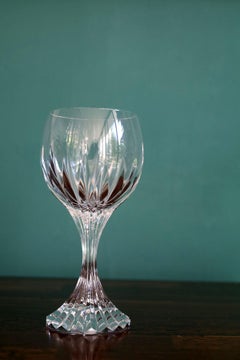 Baccarat "Massena" Set of 8 Wine Glasses