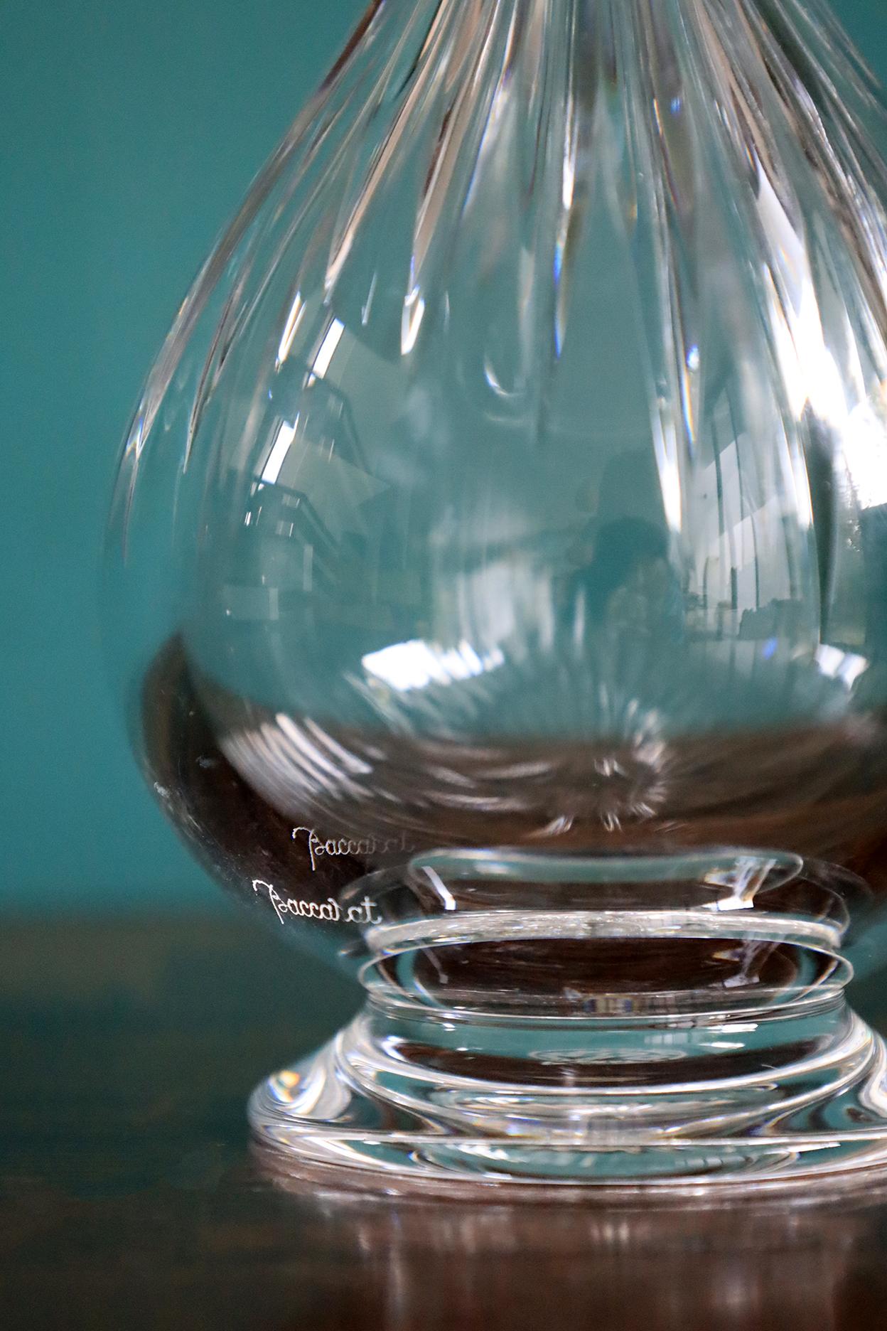 Hand-Crafted Baccarat Massenà Whiskey Decanter For Sale