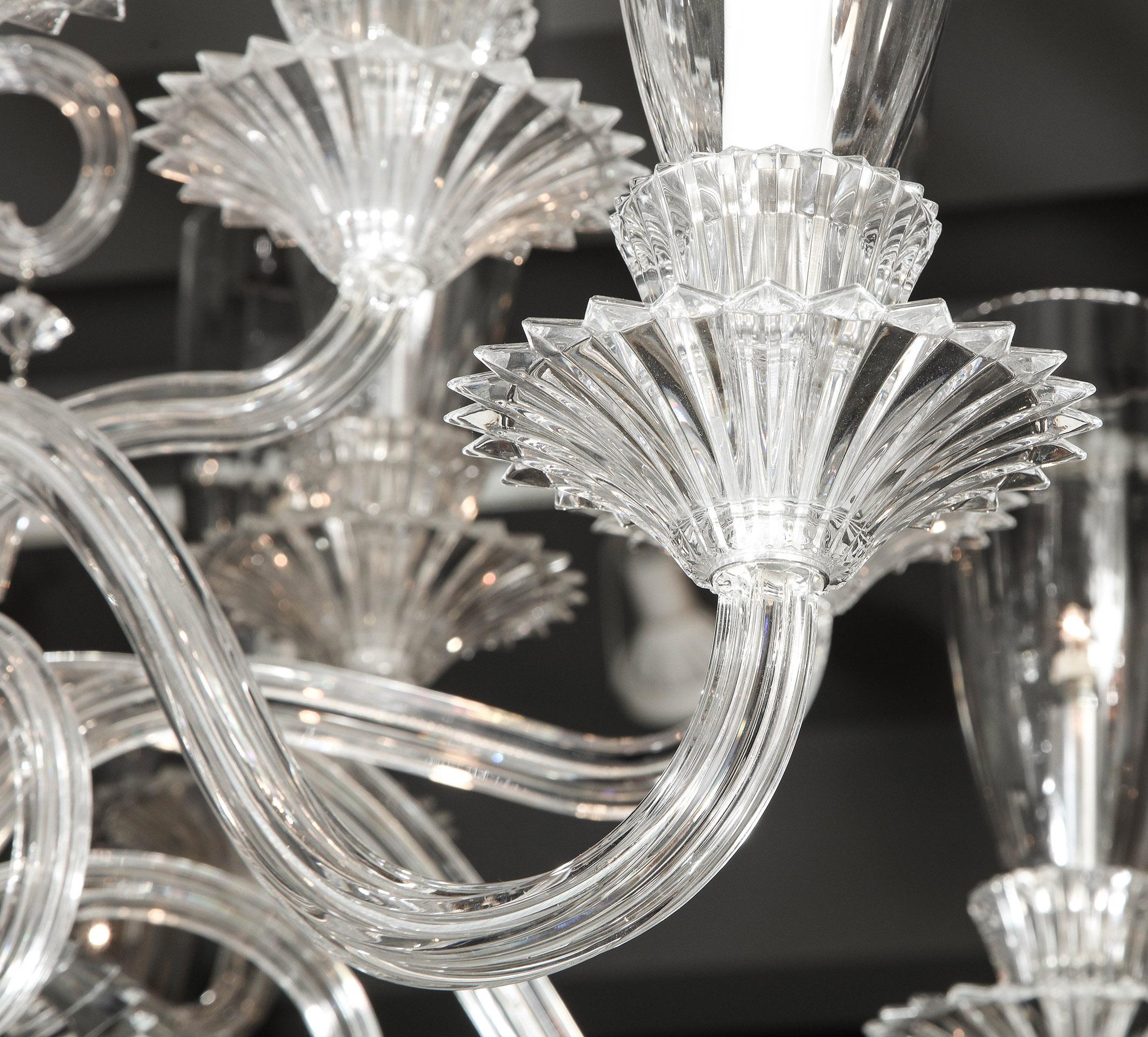 Contemporary Baccarat Mille Nuits 18 Light Chandelier