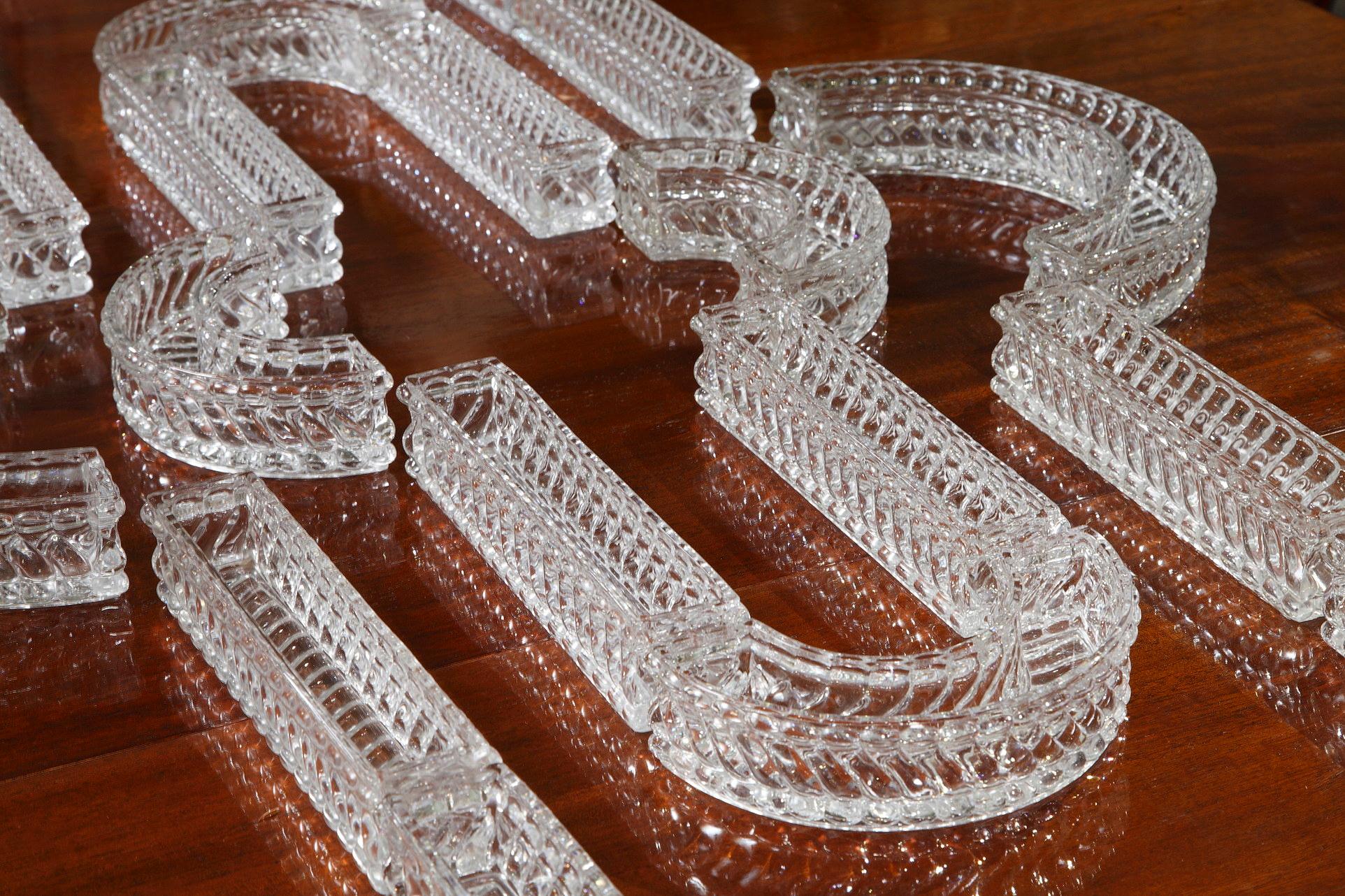 Baccarat Molded Crystal Centerpiece 5