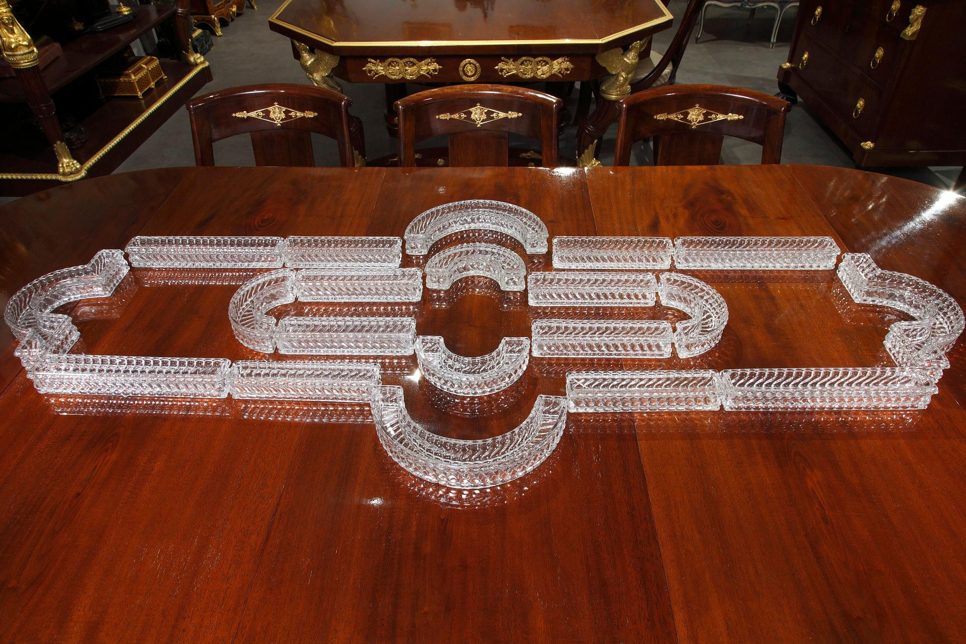 Baccarat Molded Crystal Centerpiece 1