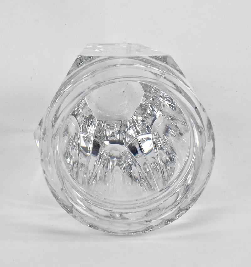 Mid-Century Modern Baccarat Nelly Cut Crystal Vase