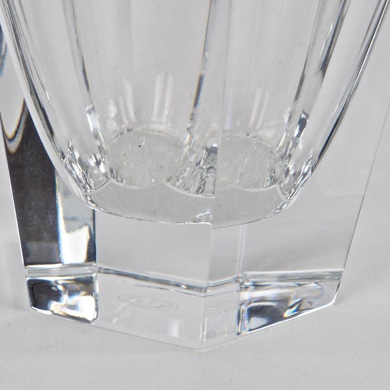 French Baccarat Nelly Cut Crystal Vase