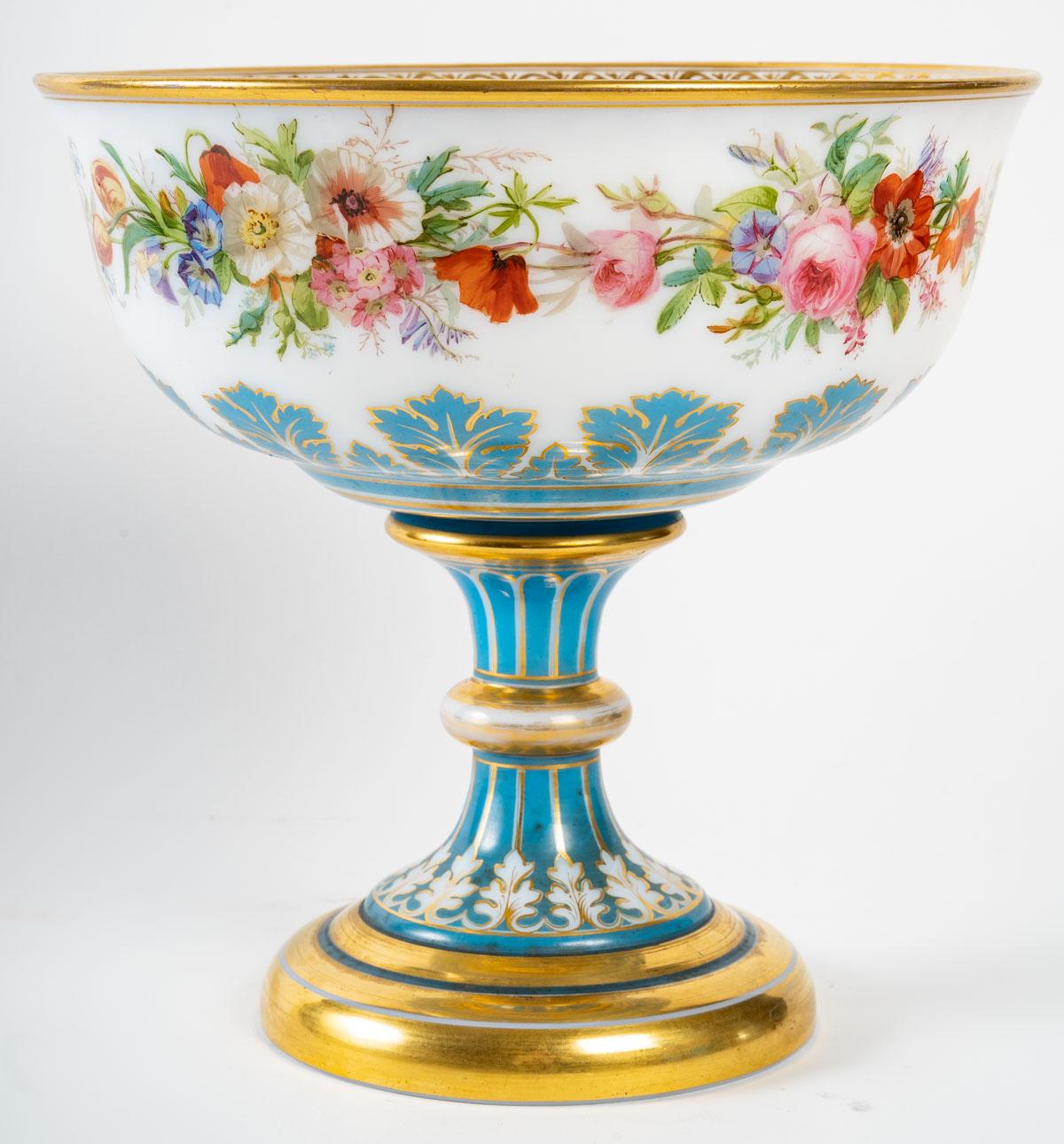 Napoleon III Baccarat Opaline Cup For Sale